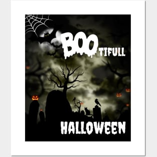 Boo tifull halloween Posters and Art